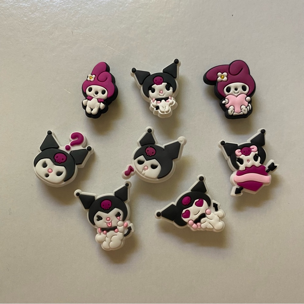 Sanrio Croc Charms - 8pc set